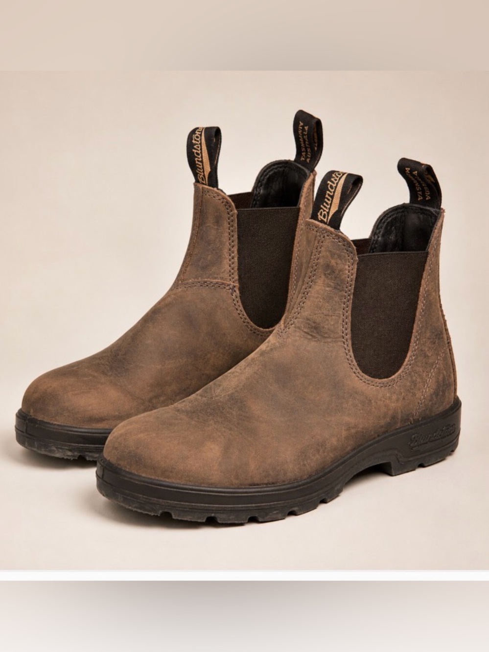 Blundstone #500 Original Stout Brown Leather Chelsea Boots Women’s Au 3 | US 6